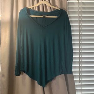 Green long sleep top